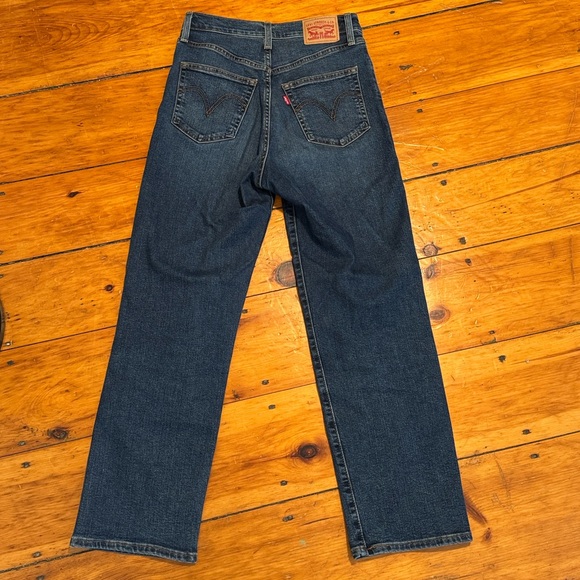 Levi’s Ribcage Straight Ankle Jeans 27 - Picture 8 of 13
